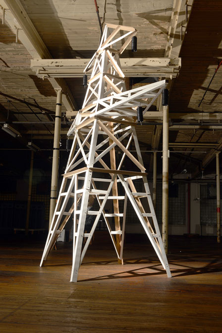 Ivan Jurakic Pylon 2012 Installation view / photo K.J. Bedford